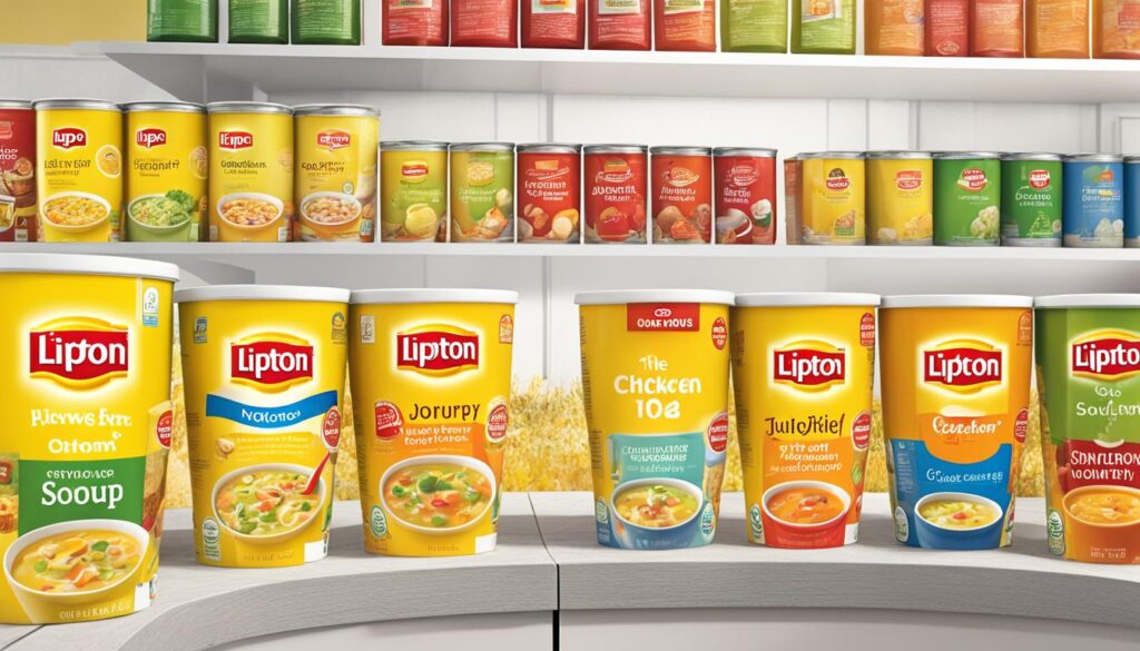 Lipton Chicken Noodle Soup History