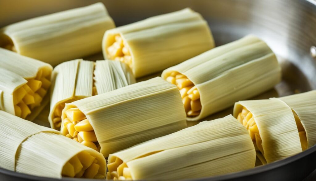 how to steam tamales